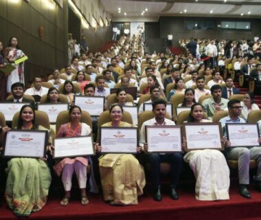 CM Yogi encouraged the newly elected candidates.
