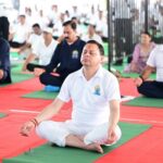 CM Dhami Yoga Day