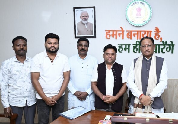 Arun Sarva met CM Vishnudev Sai