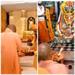 CM Yogi bowed his head at Ramlala and Hanumangarhi.