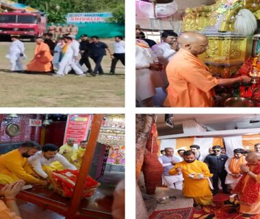 CM Yogi reviewed the situation after visiting Maa Shakumbhari.