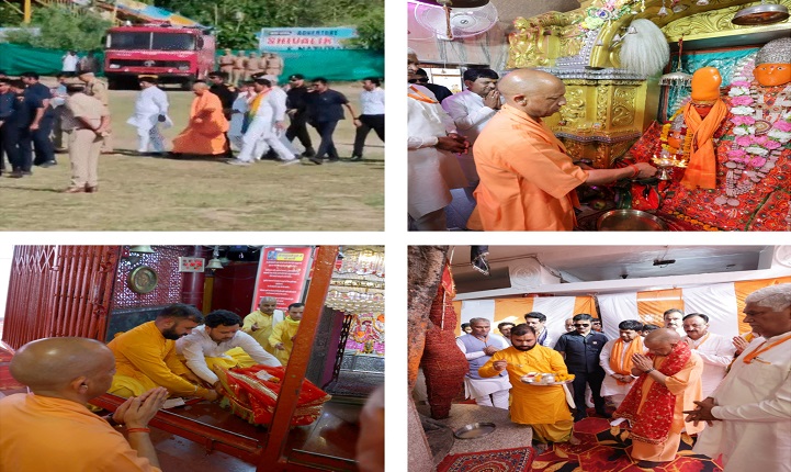CM Yogi reviewed the situation after visiting Maa Shakumbhari.