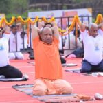 Yogi Performing Yoga