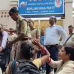 Protest-at-mayawati-Residence-1