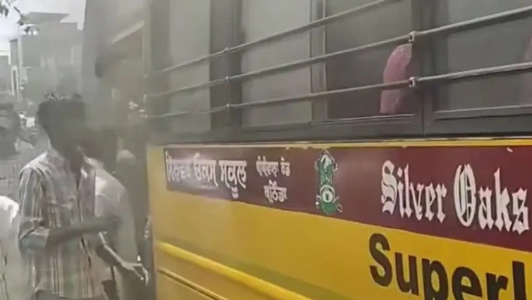 Burning-School-Bus