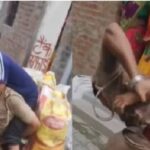 Sub-Inspector-struck-with-an-iron-chain-in-Lucknow