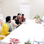 Artists of Hariharpur Music Gharana met CM Yogi.