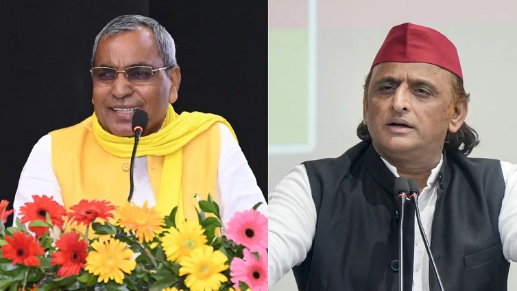 OP Rajbhar-Akhilesh Yadav