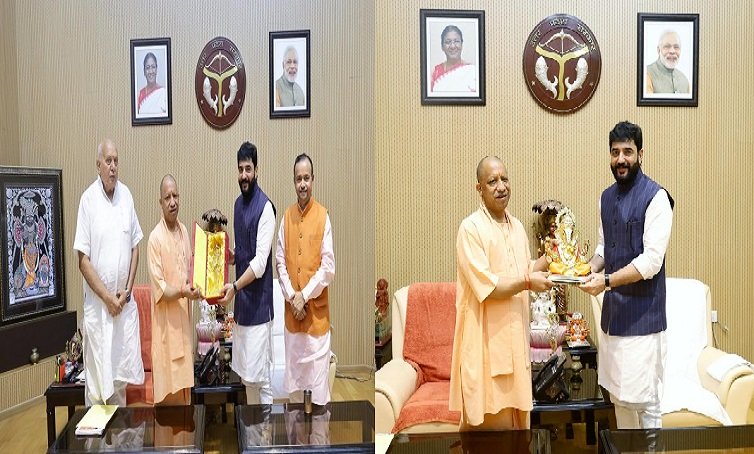 Union Minister of State Murlidhar Mohol met CM Yogi