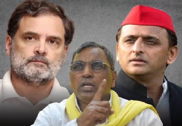 OP Rajbhar-Akhilesh-Rahul
